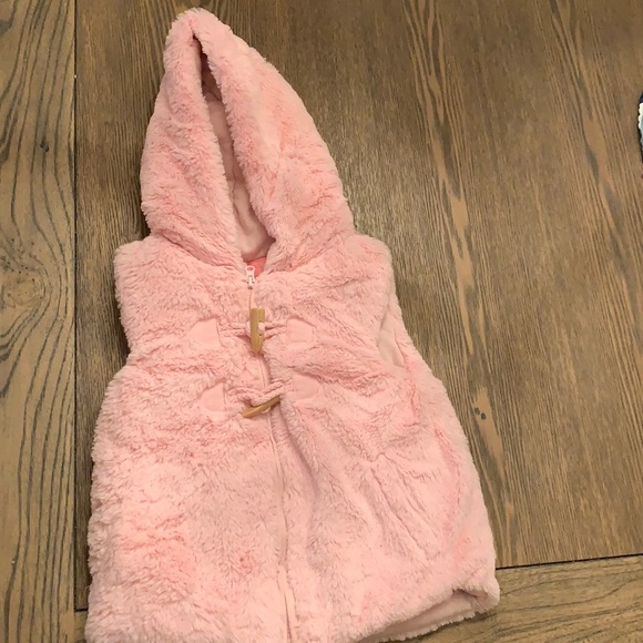 Other - Pink hooded vest